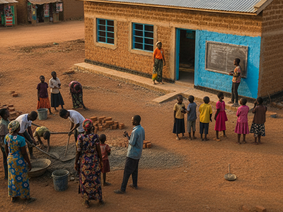 Construction écoles et routes